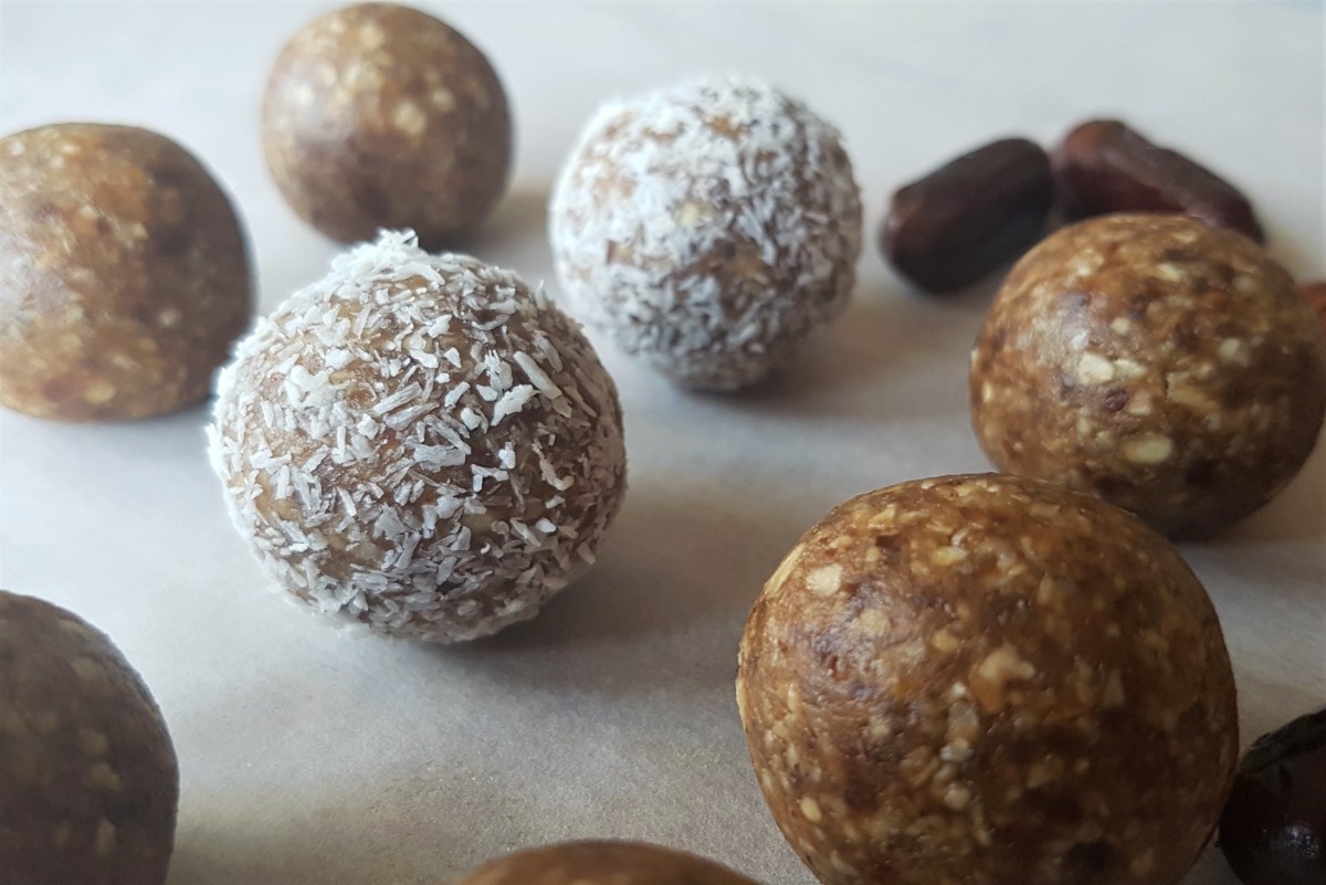 15Minute Recipe NoBake Energy Balls With Dates Delishably