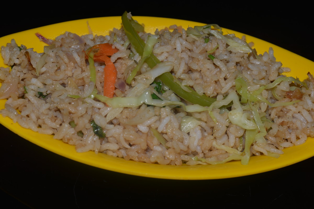 Cabbage Fried Rice Recipe - Delishably
