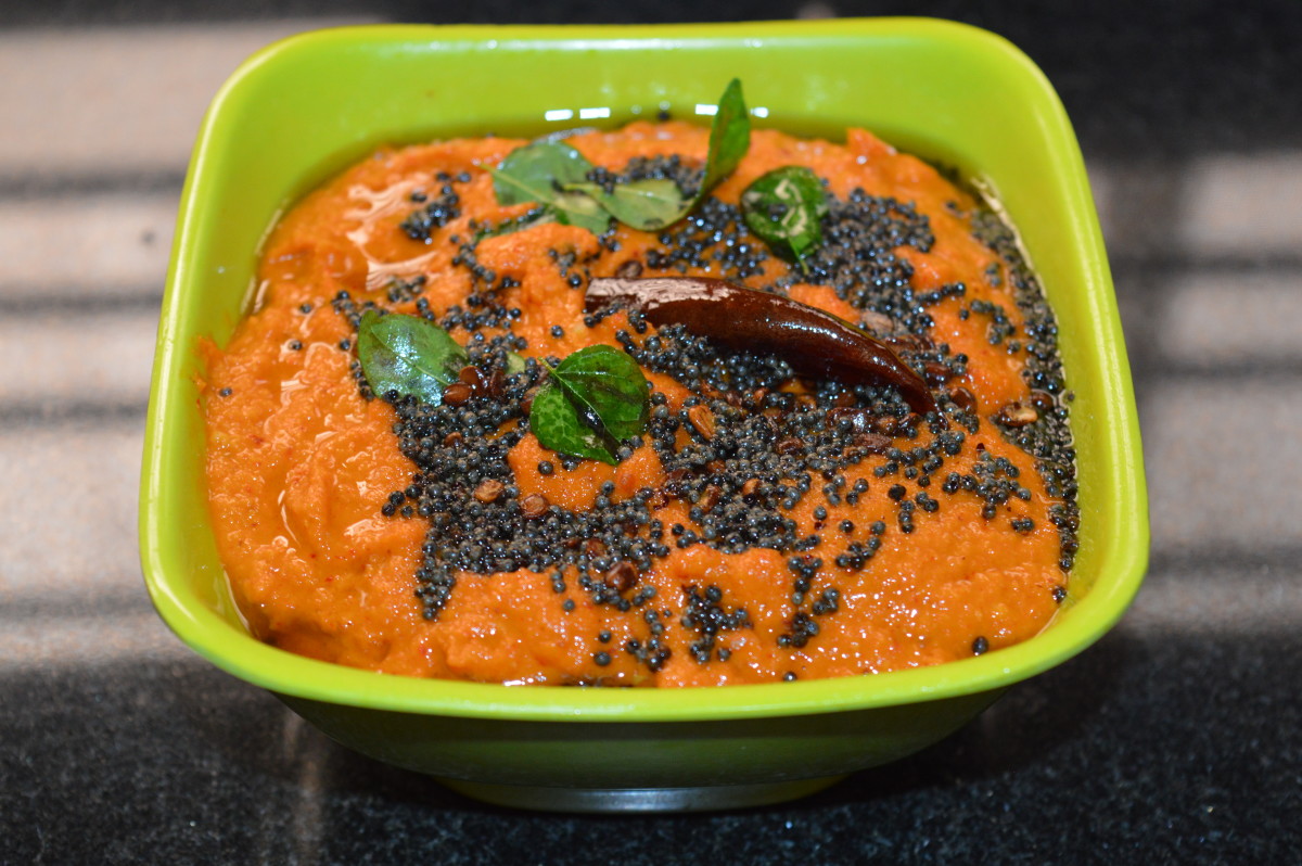 Use your carrots for this delicious chutney. 