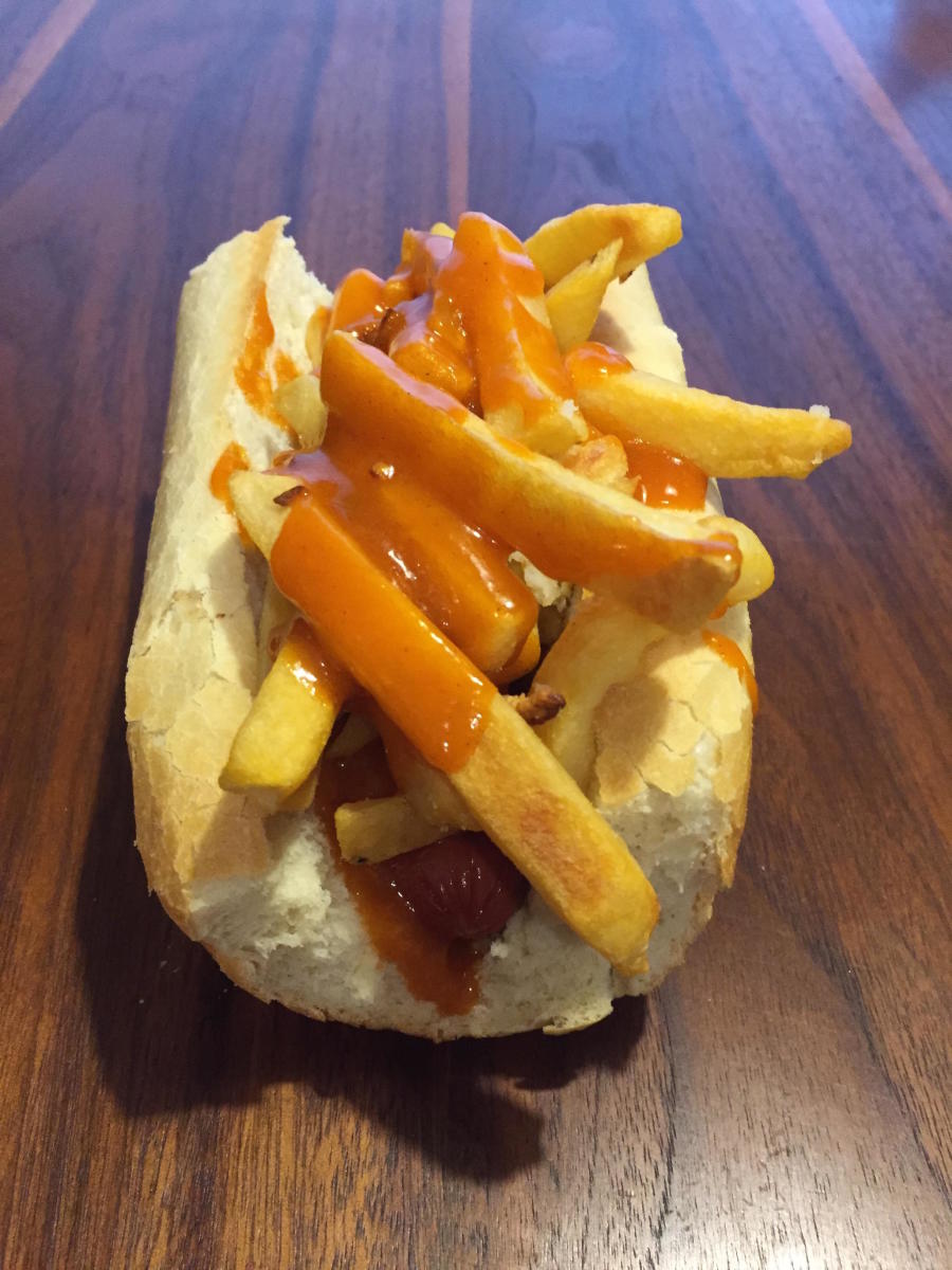 Gourmet Hot Dog Recipe: Golden Gate Dog