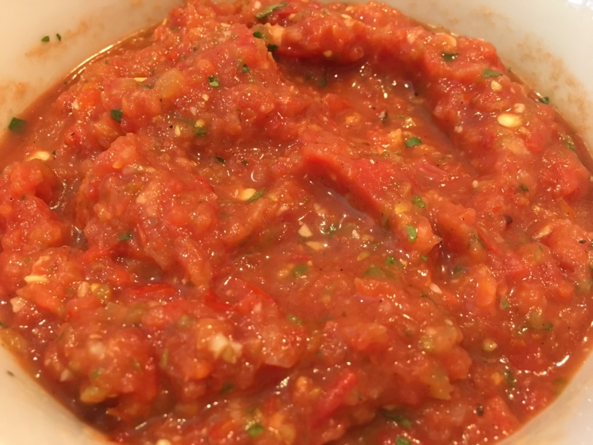 Delicious, mouth-watering salsa