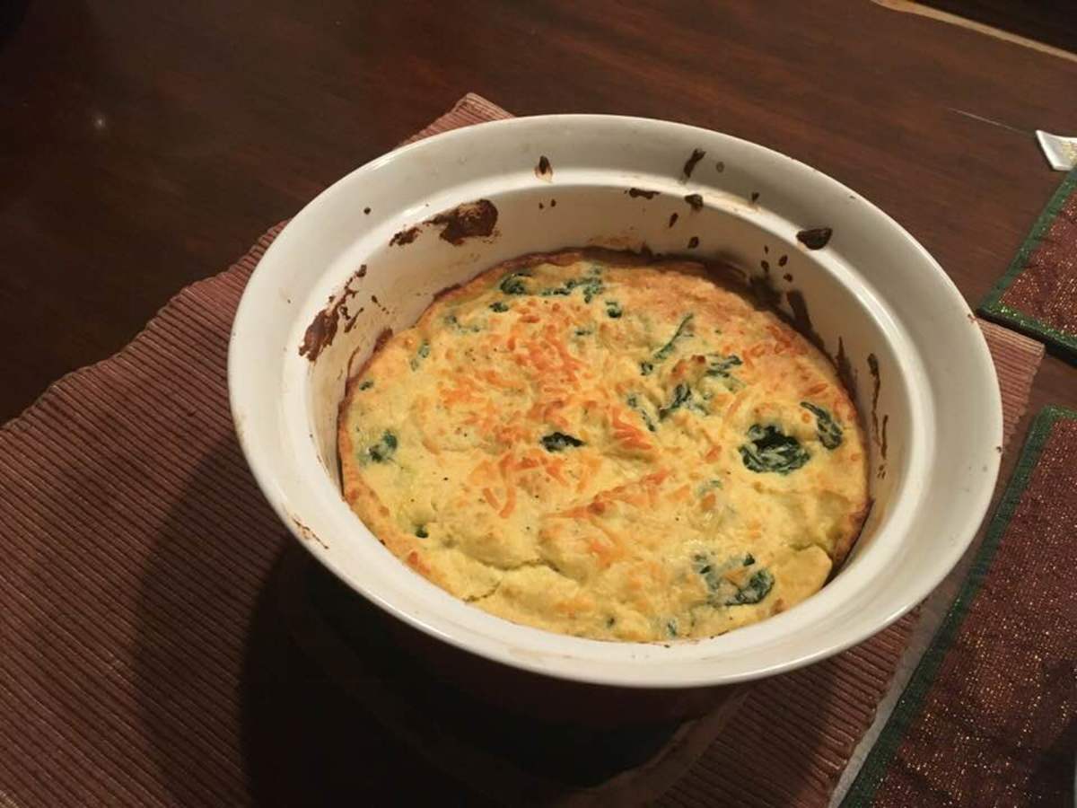 French Spinach Souffle Recipe - Delishably