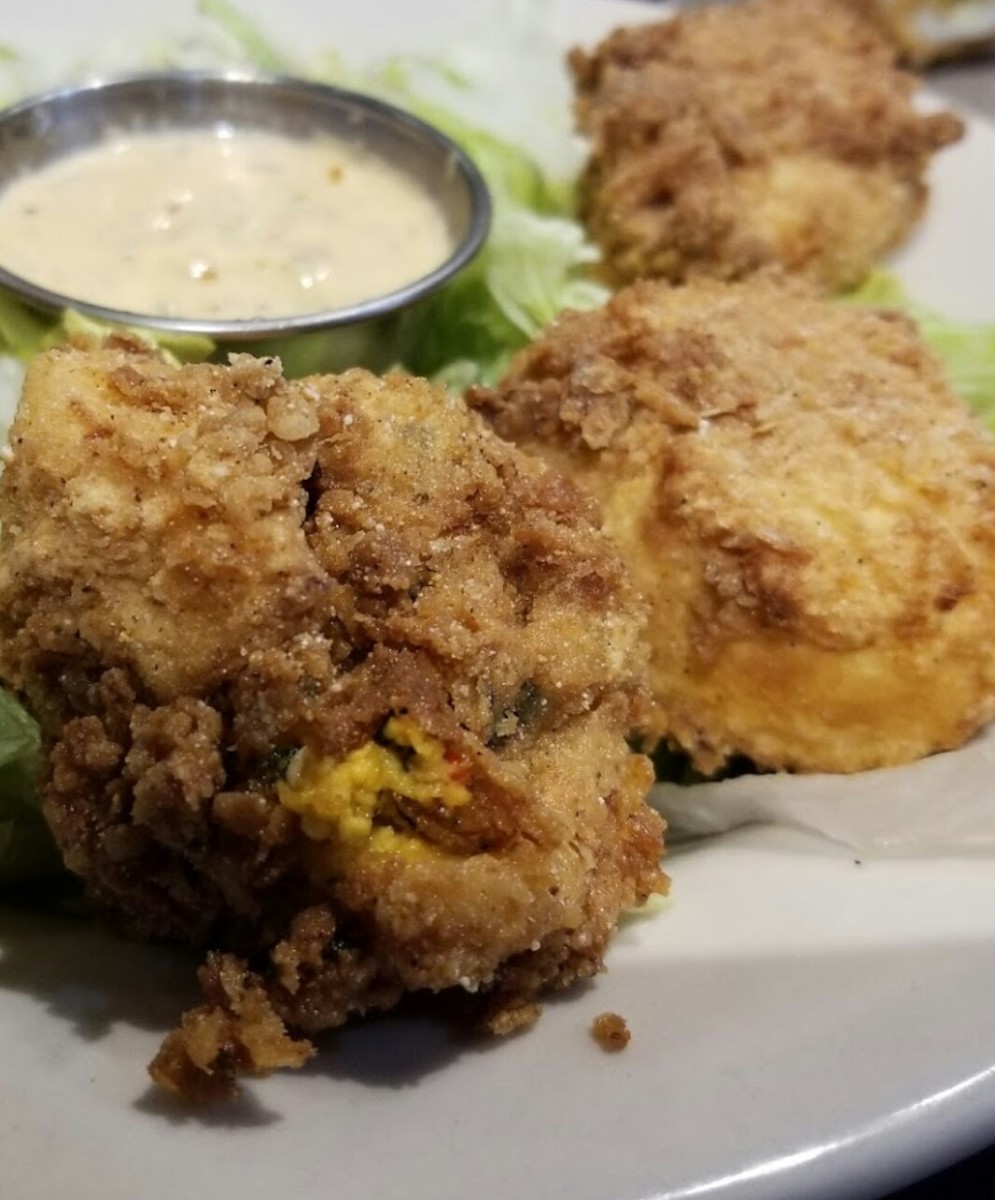 You should try fried deviled eggs!