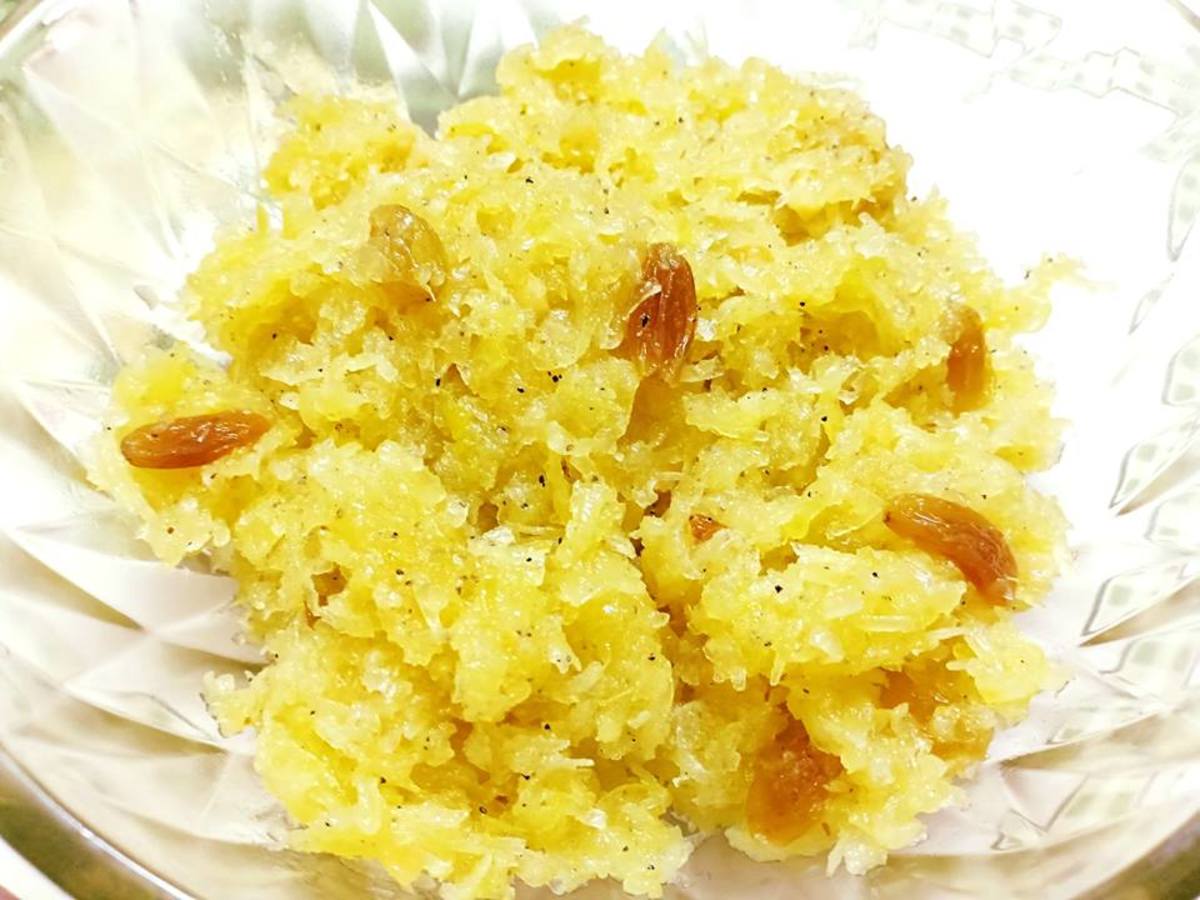 Green Papaya Halwa (Pudding) Recipe for the Navratri Festival