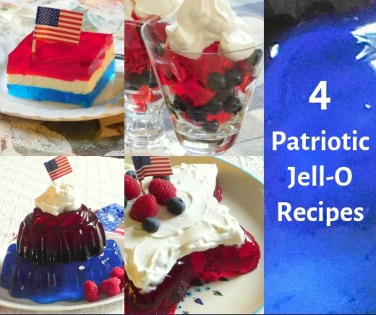 4 Patriotic Jell-O Dessert Recipes for the 4th of July