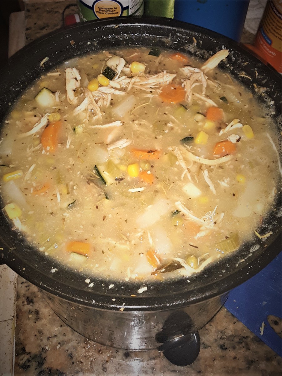 Heart-Healthy Homemade Chicken and Vegetable Soup