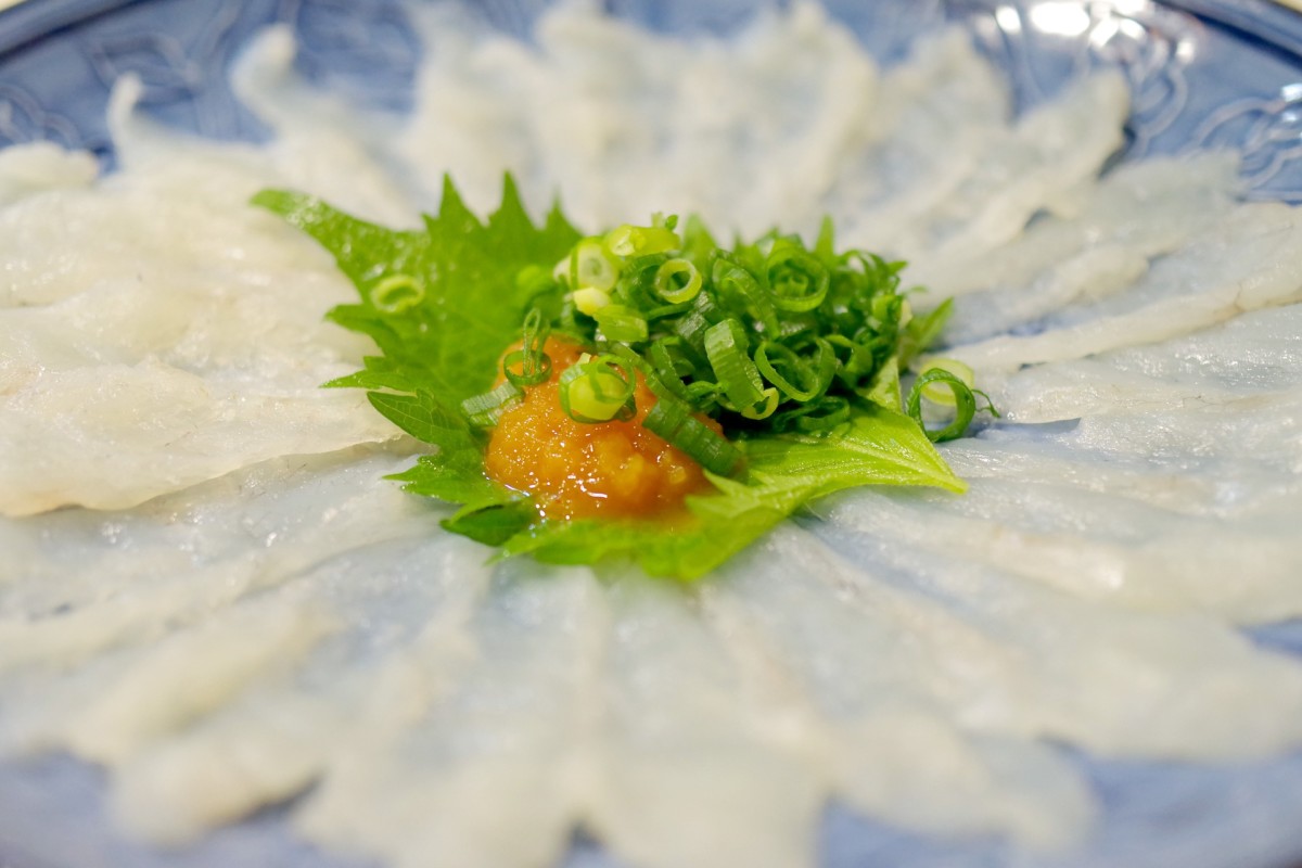 Learn about some of the more unusual dishes found in Japan, like the fugu (pufferfish) shown above.