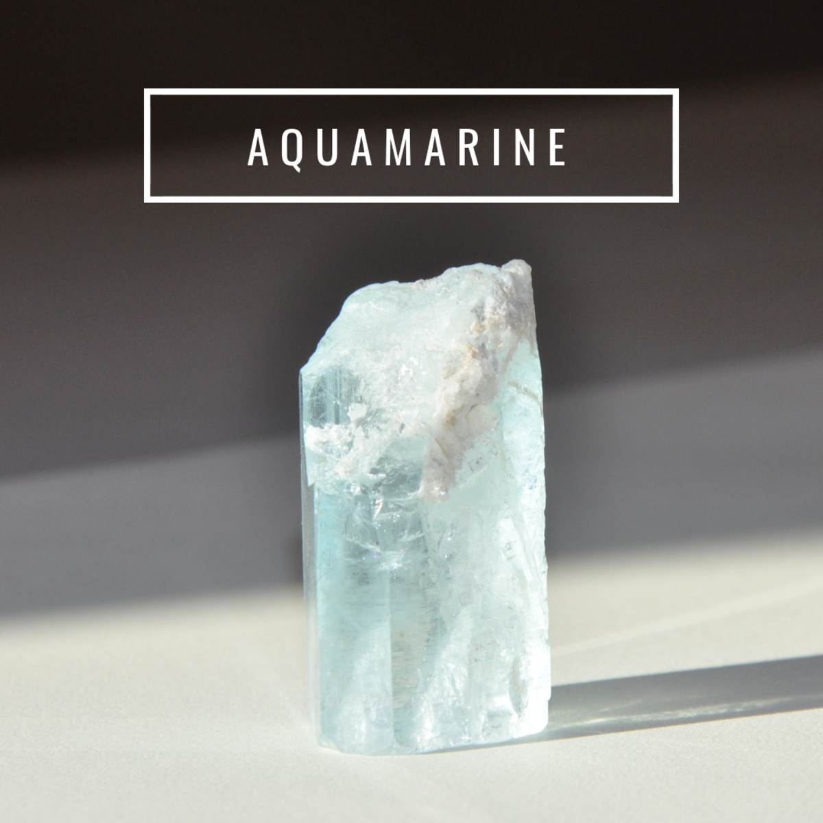 Aquamarine promotes joy and happiness.