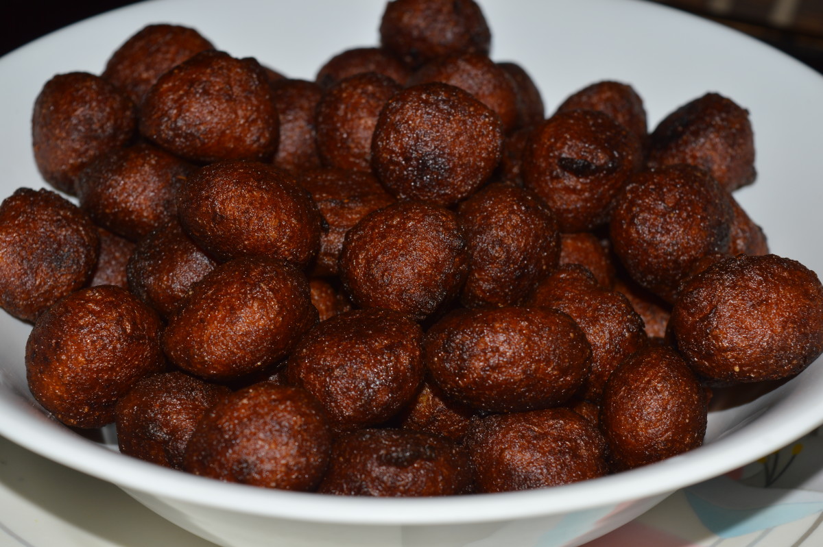 Jackfruit dessert balls (mulka)