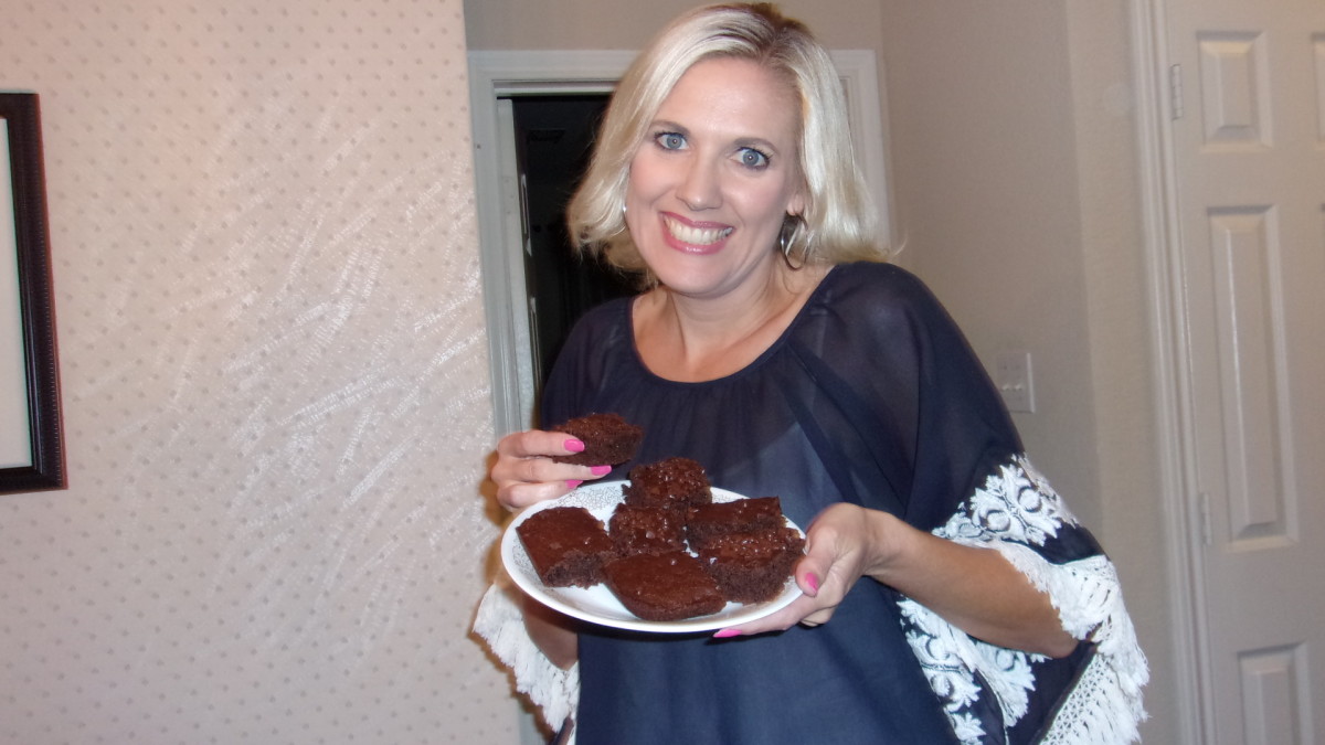 Renee's amazing vegan brownies