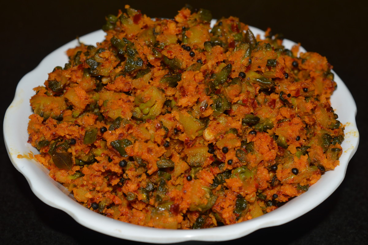 How to Make Tasty Bitter Gourd Curry (Hagalkai Palya) Delishably