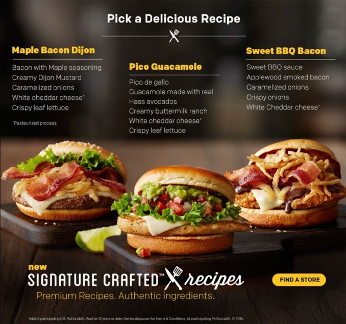 Review of McDonald's Three New Signature Sandwiches
