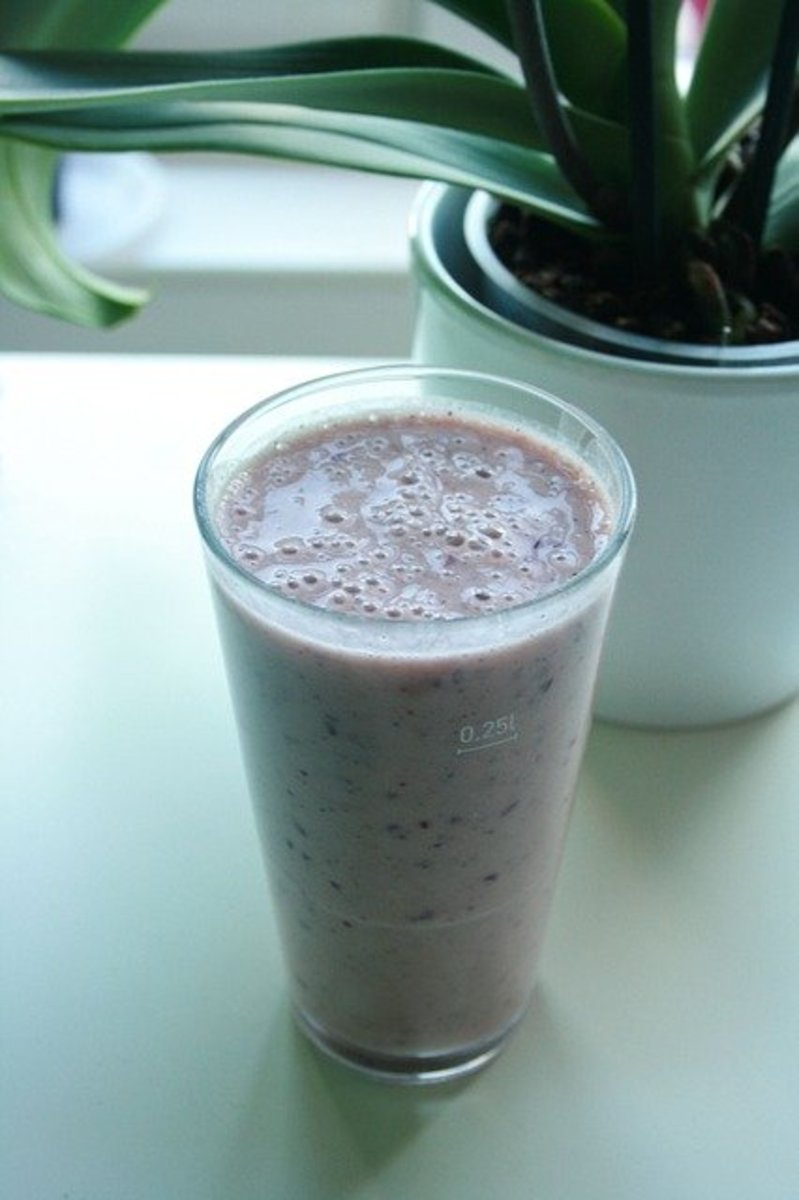 Check out this recipe for a delicious huckleberry smoothie!