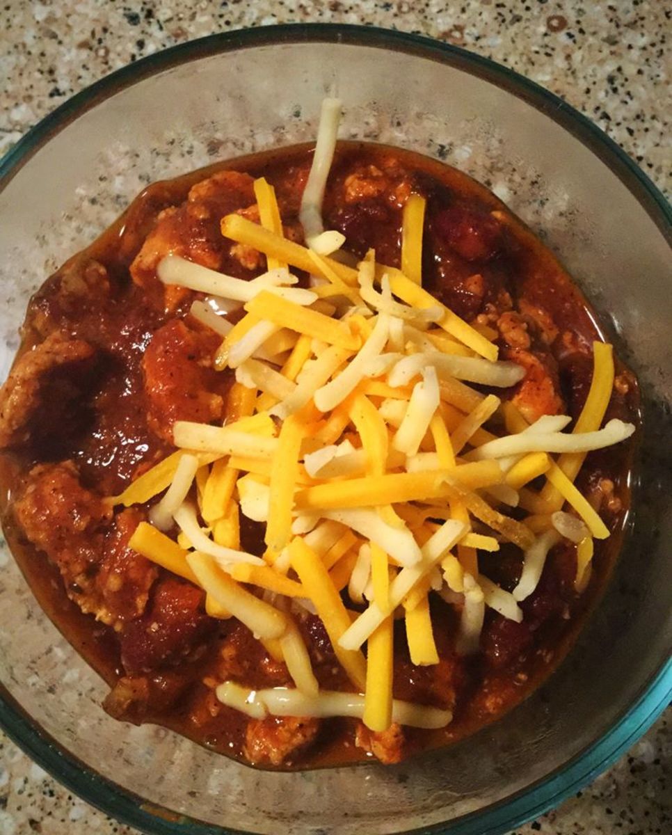 This chili is delicious, easy to make and very versatile.