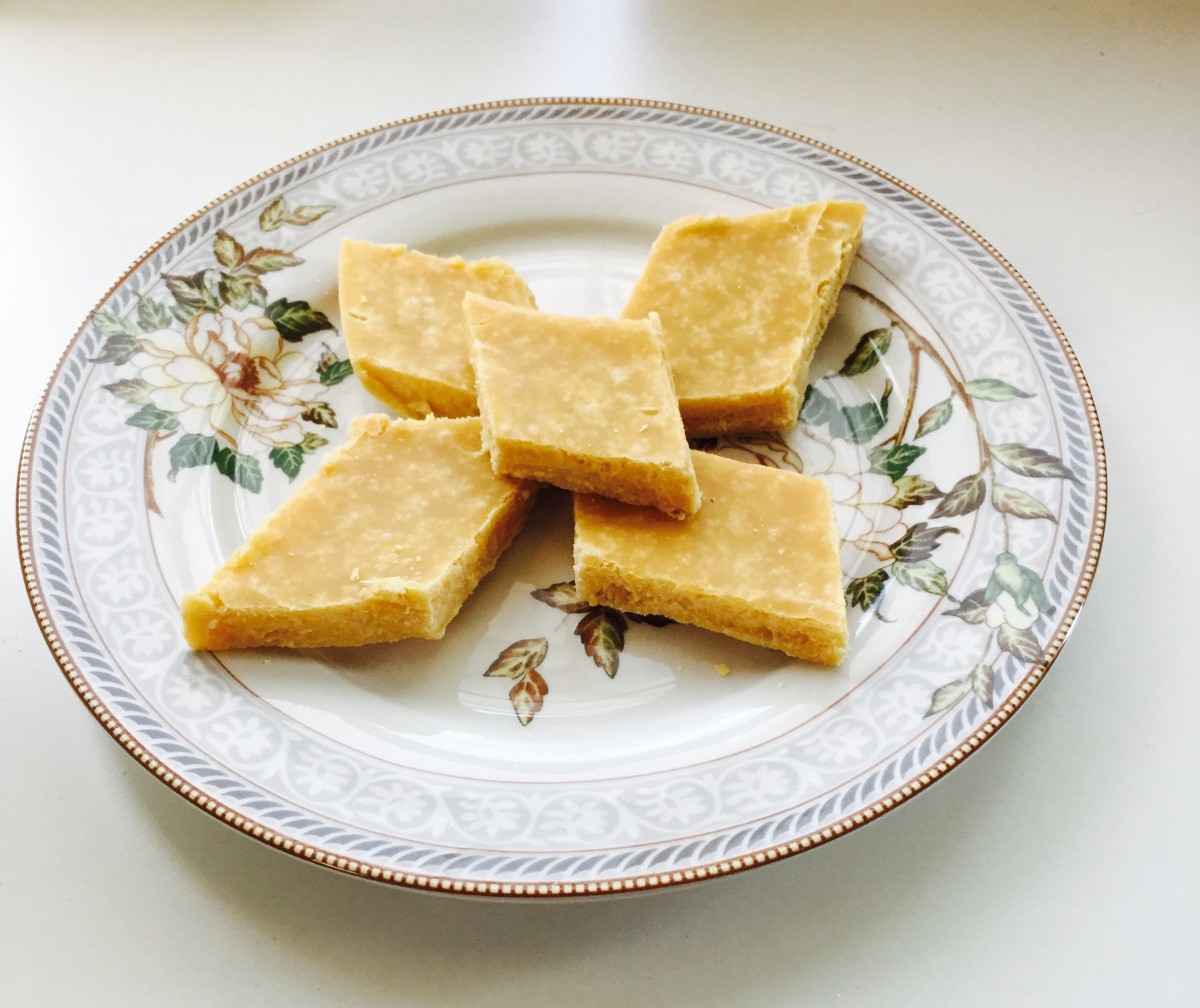 How to Make Mysore Pak (Sweet Indian Fudge)