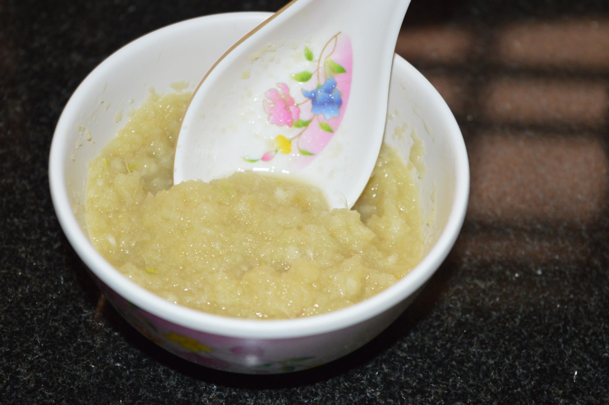 Make ginger-garlic paste ahead of time to save time while cooking.