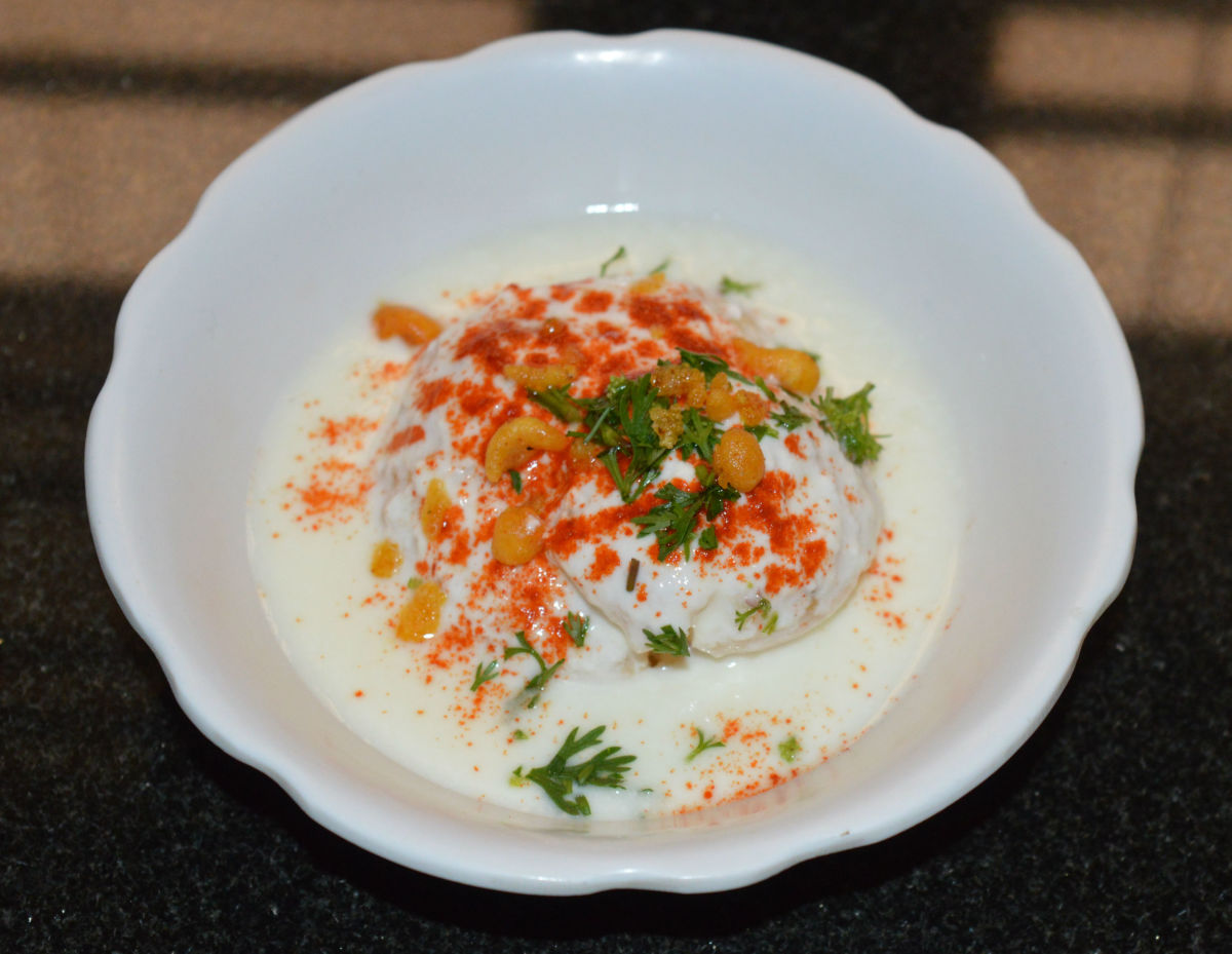 Curd vada is also known as dahi vada or thair vada