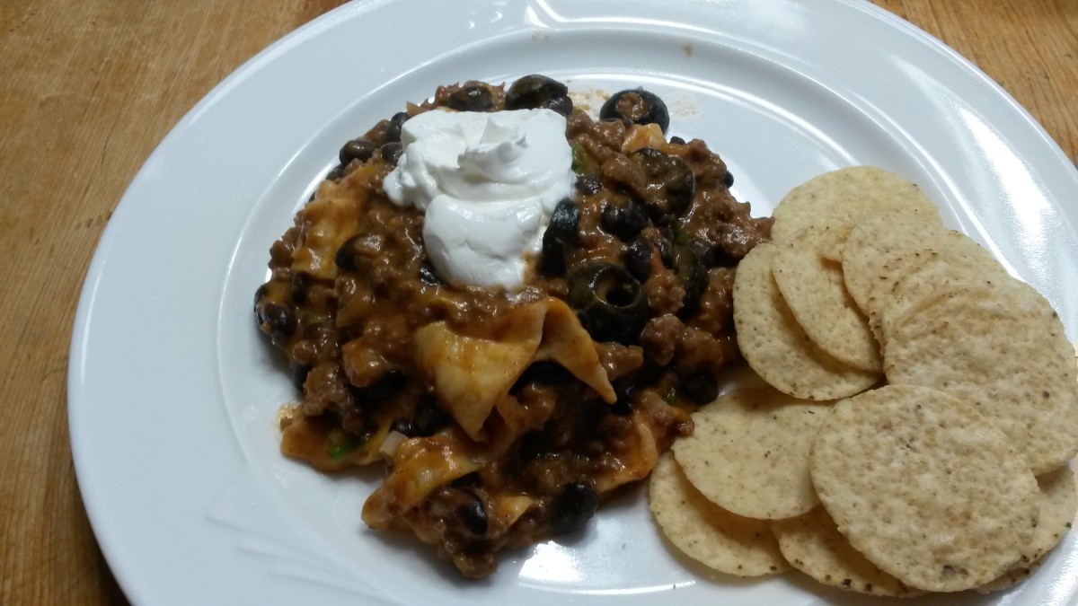 Quick and easy Mexican one-dish meal
