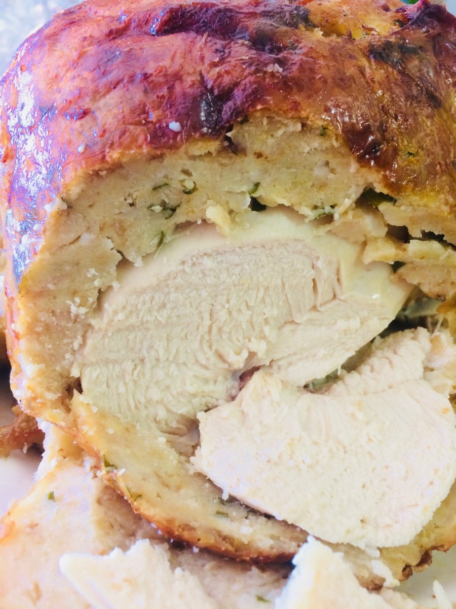 How to Cook a Succulent Roast Chicken (With Sausage and Herb Stuffing)