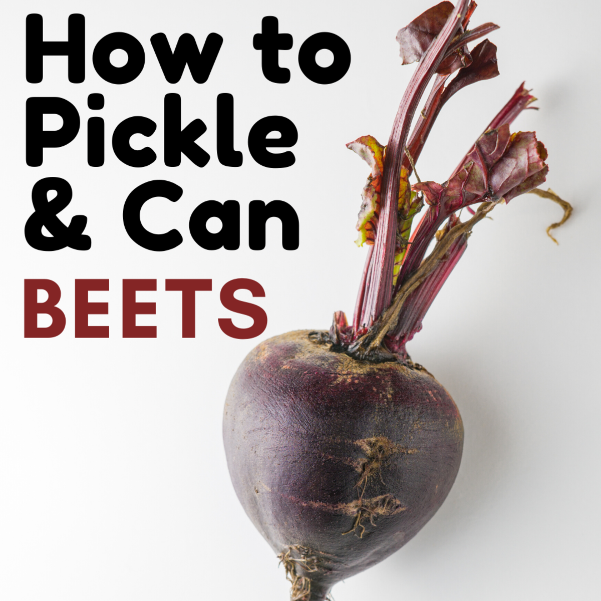How to pickle and can beets