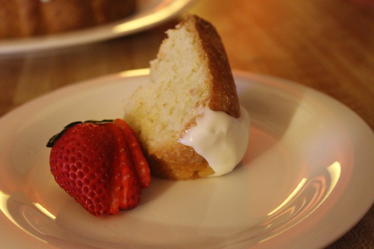 Enjoy this simple pound cake recipe for a smaller household!