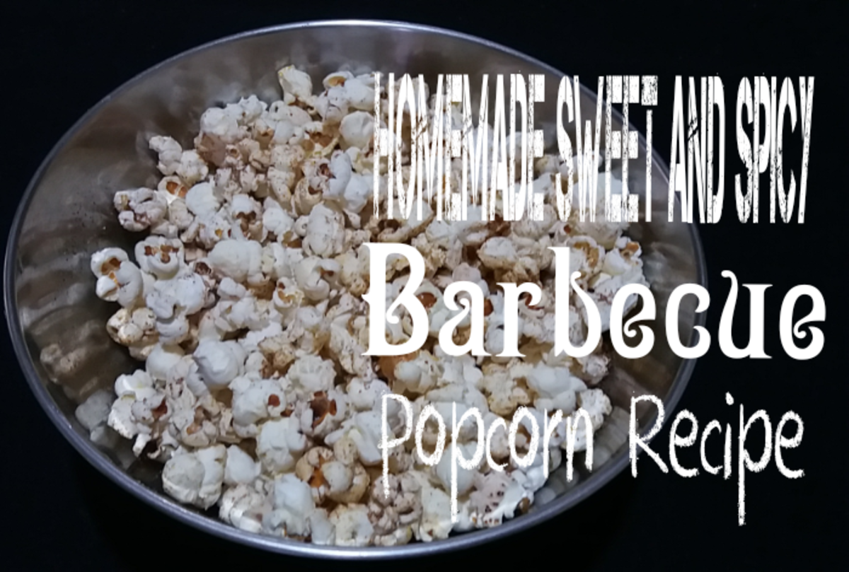 Homemade Sweet and Spicy BBQ Popcorn Recipe Delishably