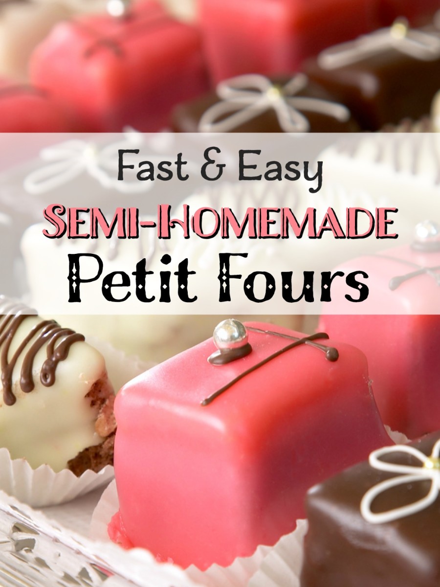 This petit fours recipe is as yummy as it is easy! 