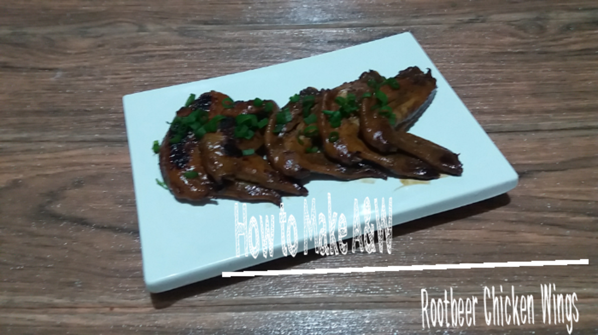 Learn how to make A&W root beer chicken wings!