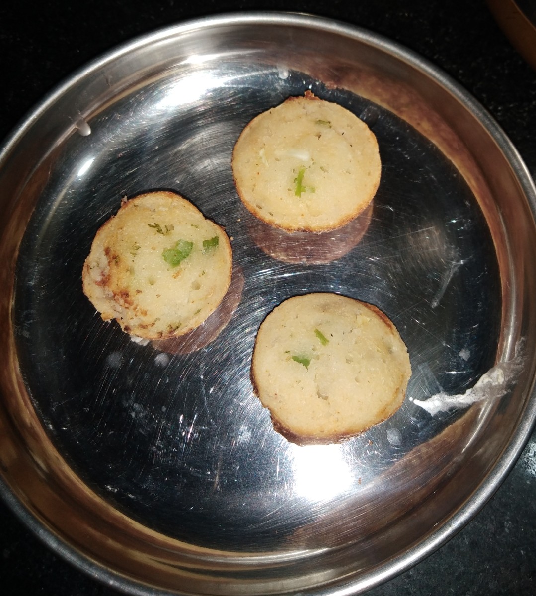 Instant Rava Vegetable Paddu (Paniyaram) Recipe - Delishably