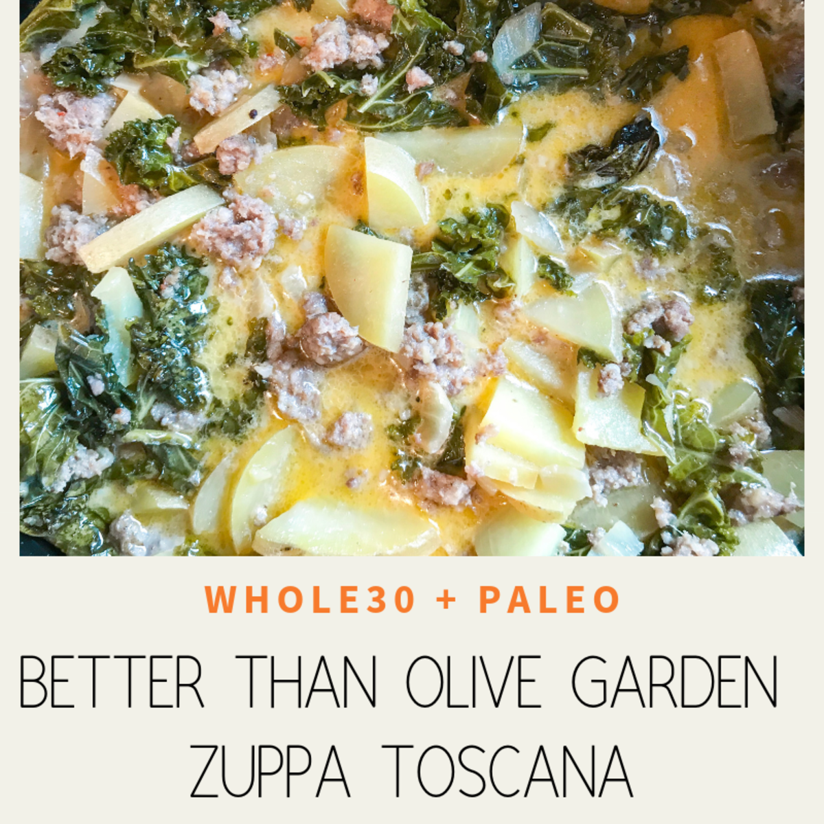 This crockpot Zuppa Toscana recipe comes out better than Olive Garden's version (in my opinion!).