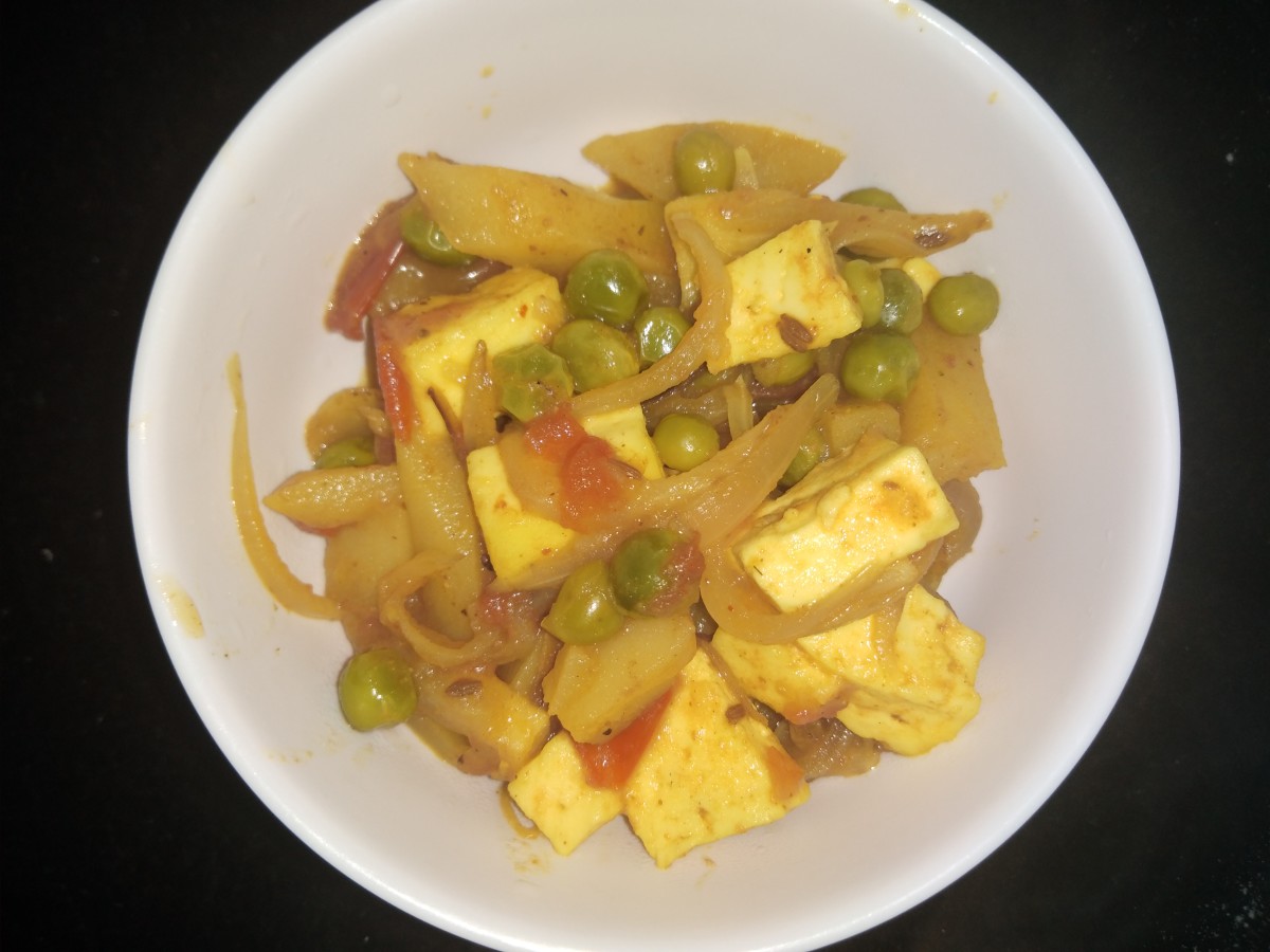 Dry Mixed Vegetables With Paneer Recipe Delishably