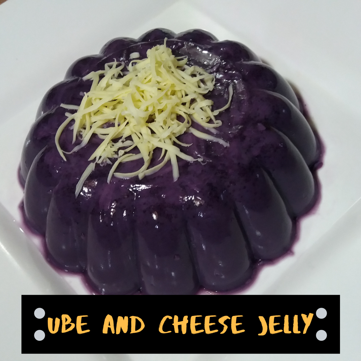 How to Cook Ube and Cheese Jelly