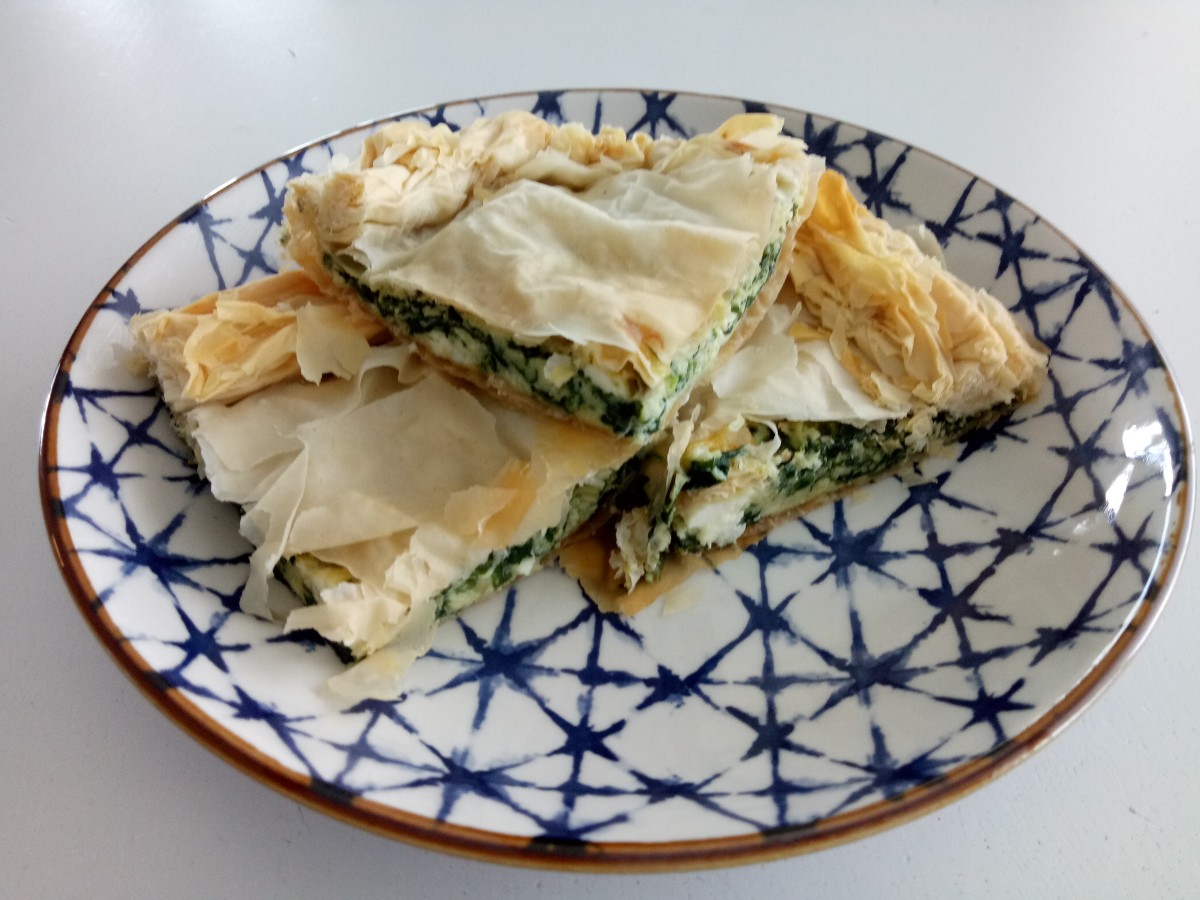 Greek Spinach Pie (Spanakopita) Recipe