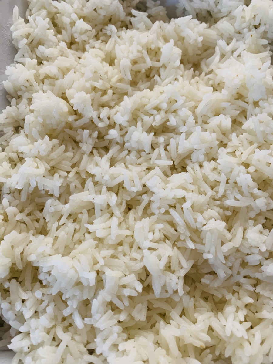 Perfect, fluffy white rice 