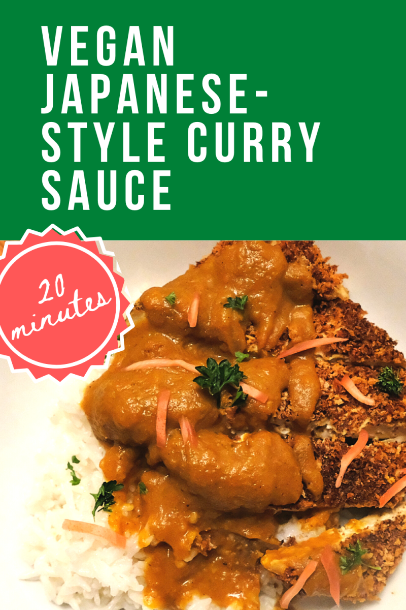 Vegan Japanese-Style Curry Sauce Recipe Ready in 20 Minutes