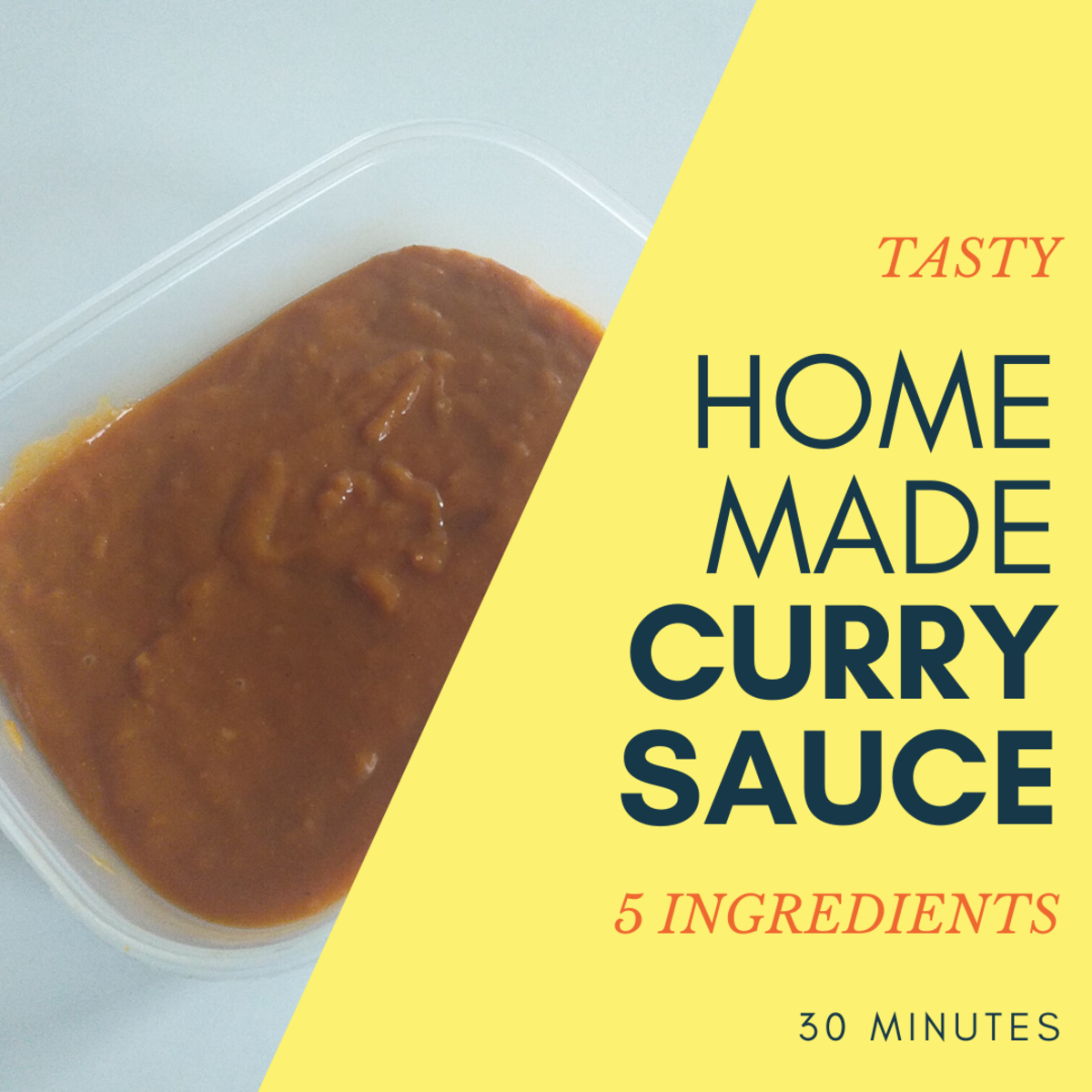 Quick homemade curry sauce