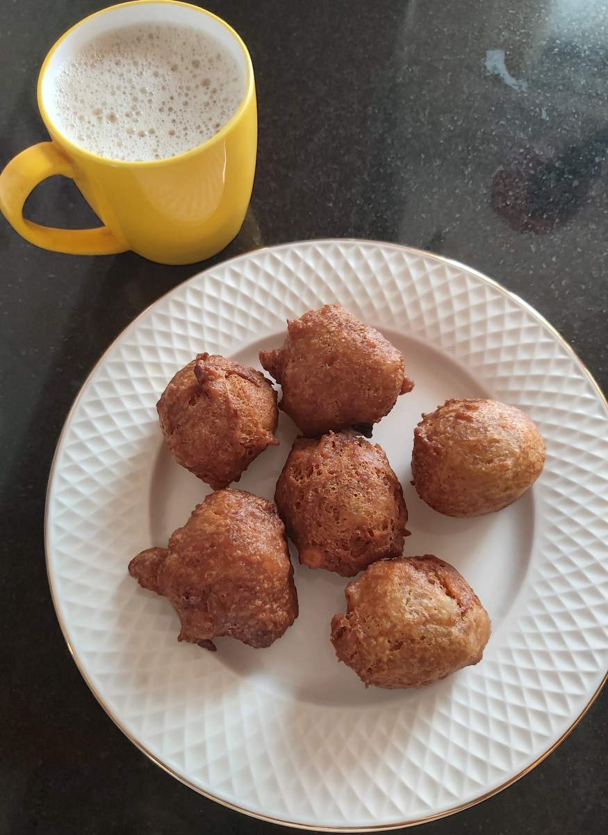 South Indian Banana Fritters With Wheat Flour (Banana Bonda) Delishably
