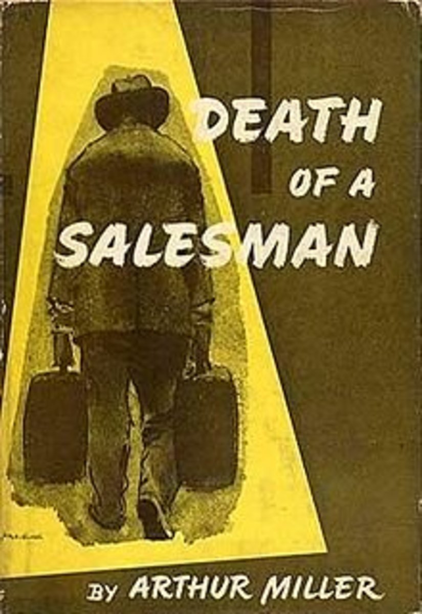 death of a salesman plot settings