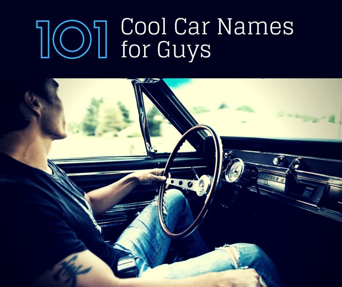 101 Cool Car Names for Guys