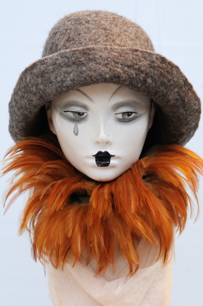 Wet Felted Hat
