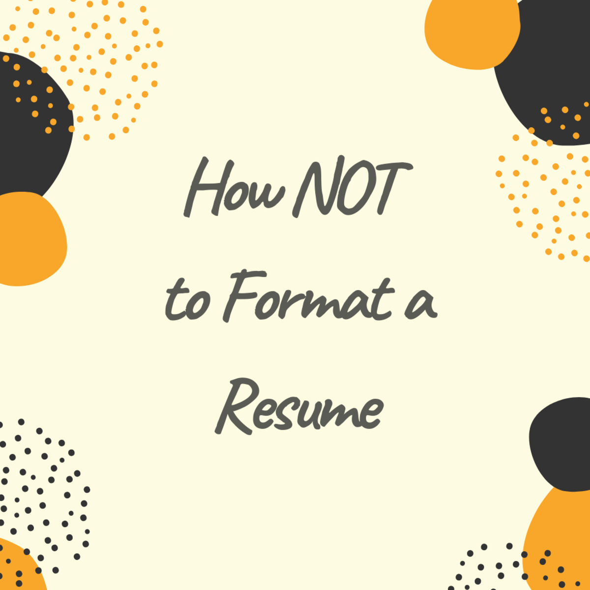 Common Resume Formatting Mistakes and How to Fix Them