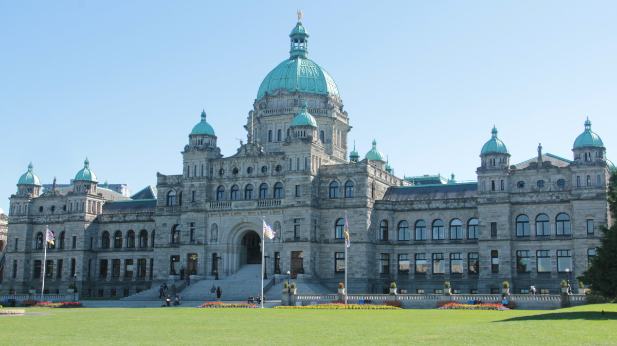 The B.C. Legislative Buildings