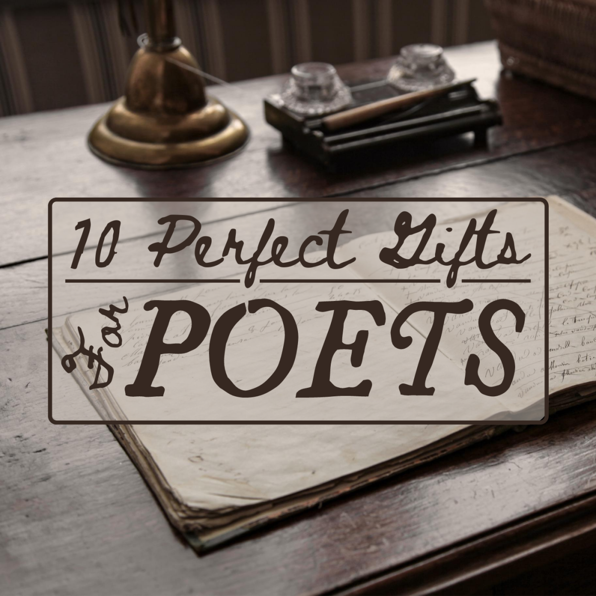 INFOGRAPHIC: 11 Gifts for the Poet in Your Life - Electric Literature