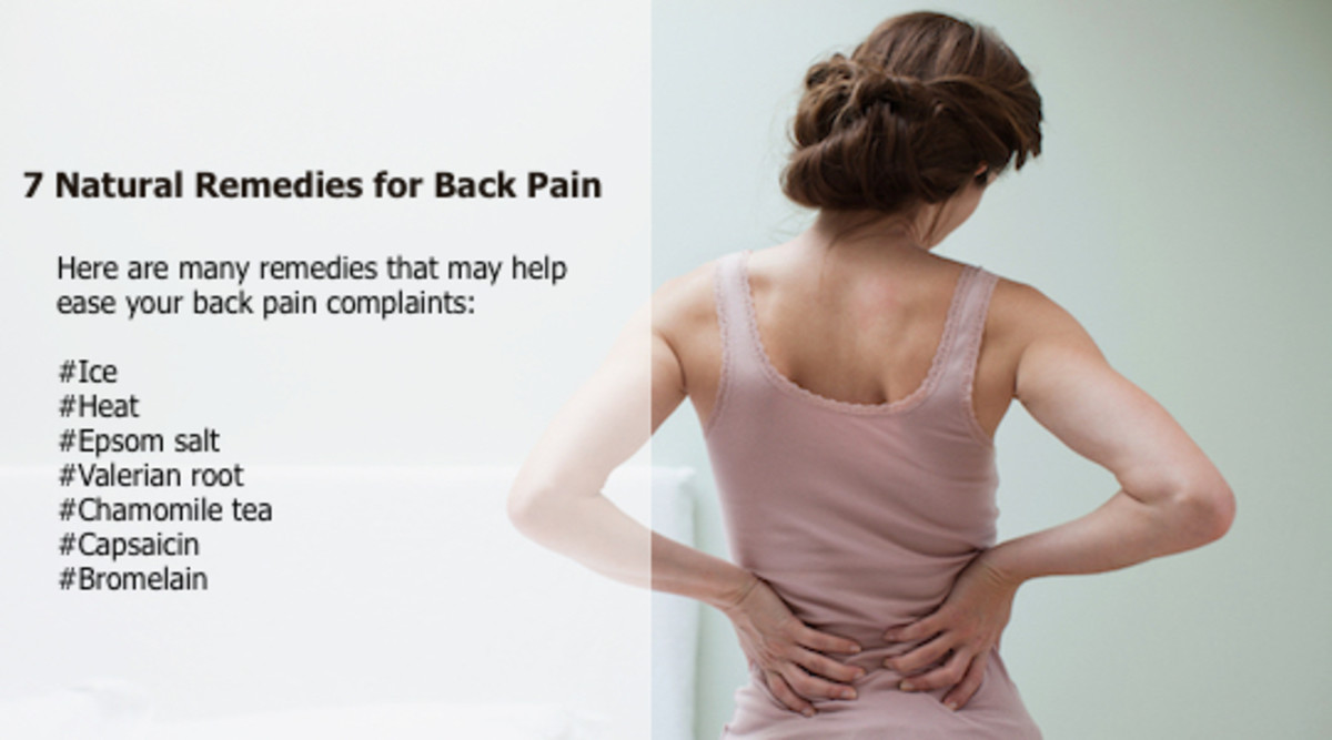 7 Surprising Natural Back Pain Relief Options - HubPages