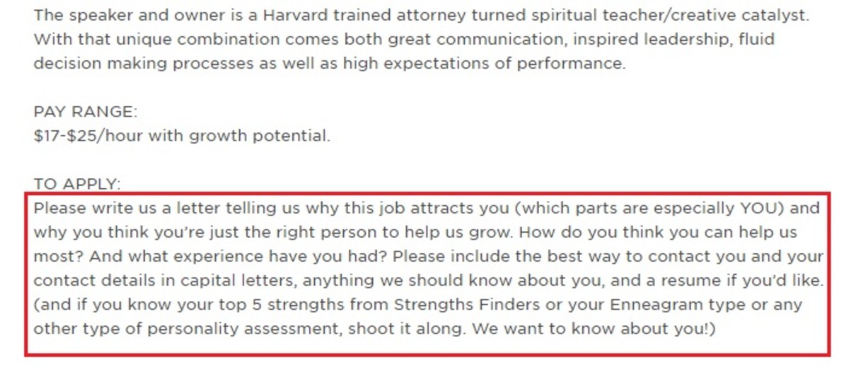 One sample job post that shows what the client wants to hear.  They things they want should be in your proposal letter.