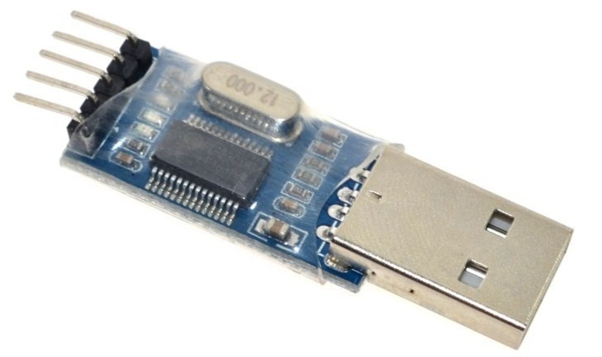 PL2302 USB to ttl converter module.