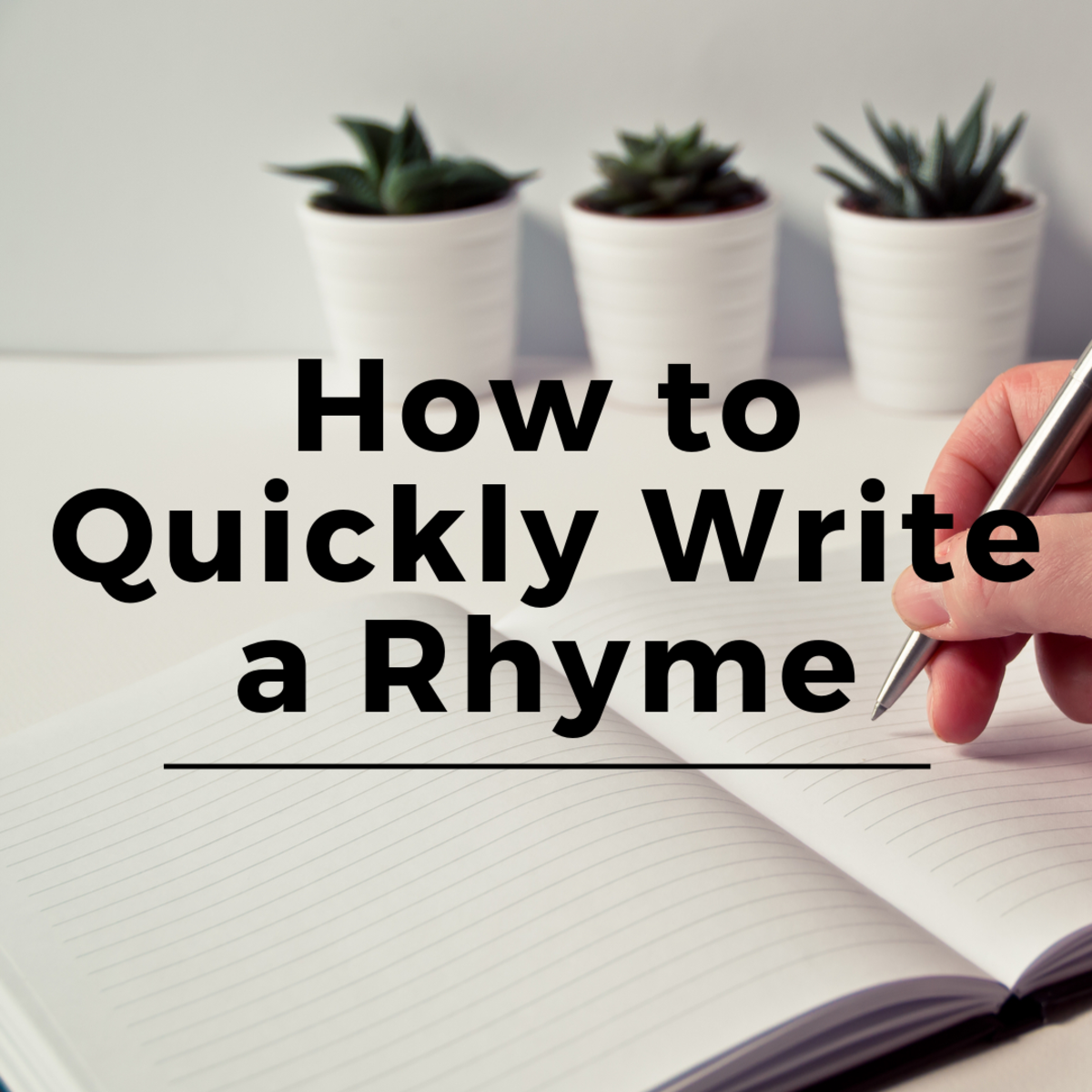 How To Quickly Write A Rhyme HobbyLark