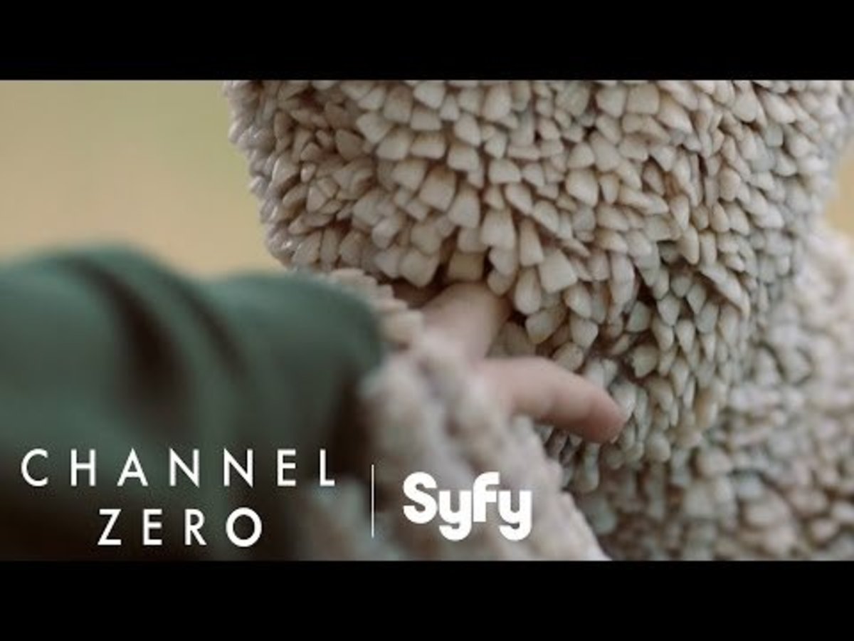 'Channel Zero' and similar scary shows. Would you really put your fingers in its mouth? Creepy teeth kid, stop taking kids teeth!
