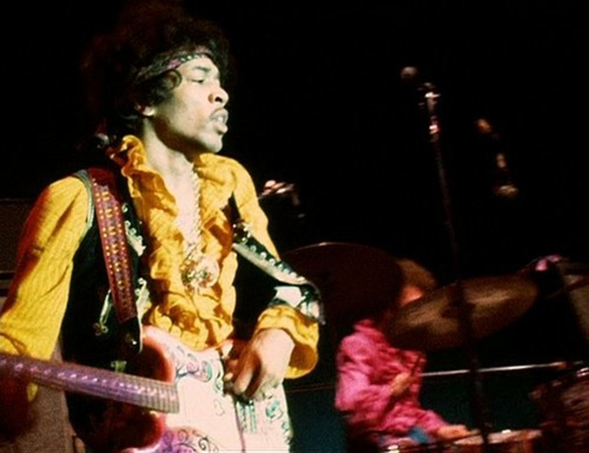Jimi Hendrix at the Monterey Pop Festival