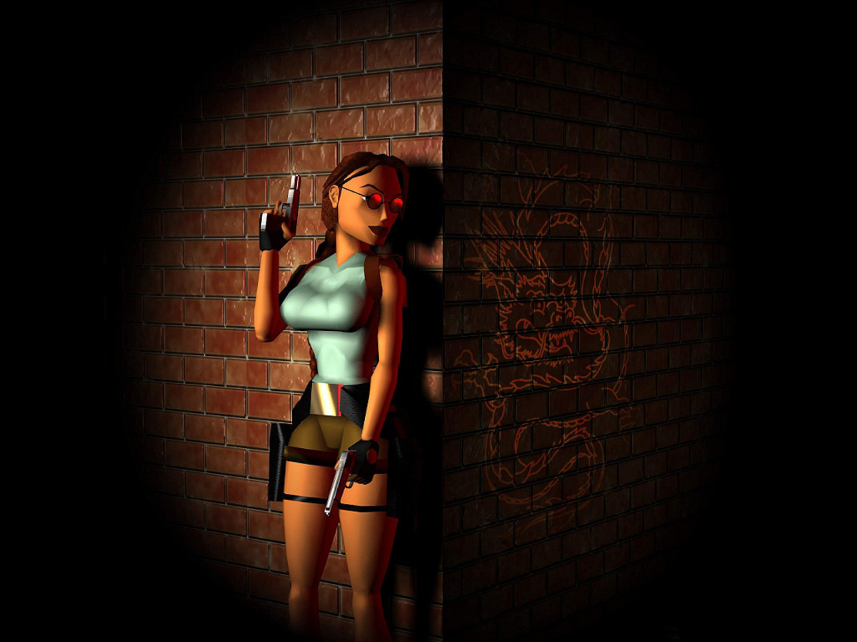 Tomb Raider II promotional image from Core Design.